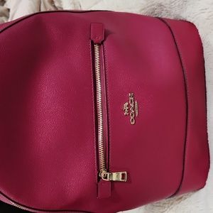 Coach backpack pink